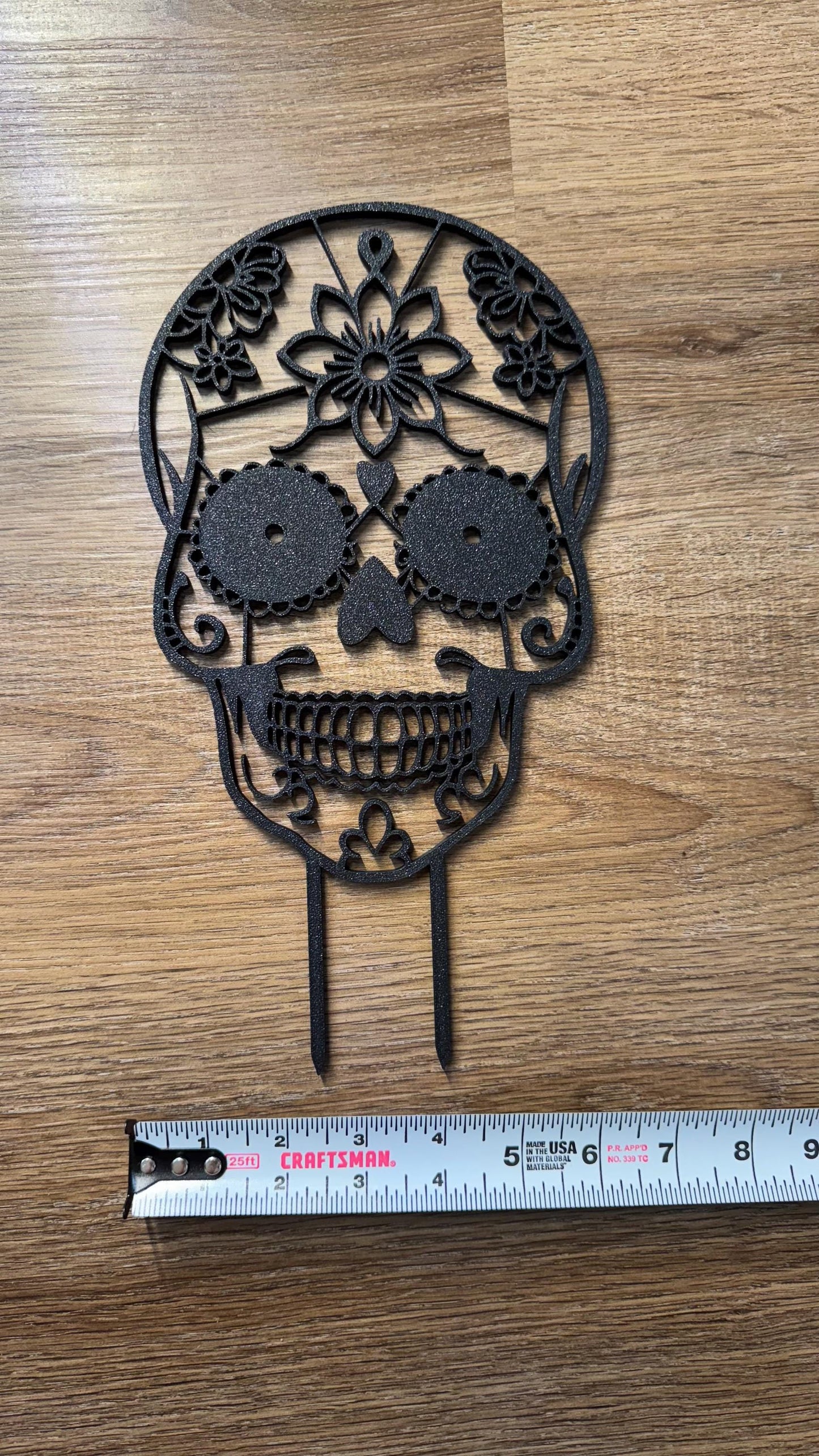 Sugar Skull Trellis | Bold and Unique Support for Your Climbing Plants!