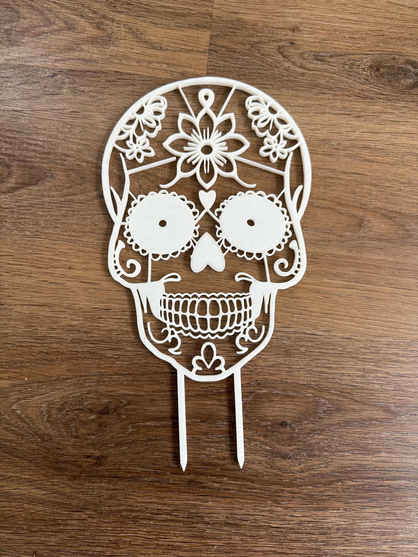 Sugar Skull Trellis | Bold and Unique Support for Your Climbing Plants!