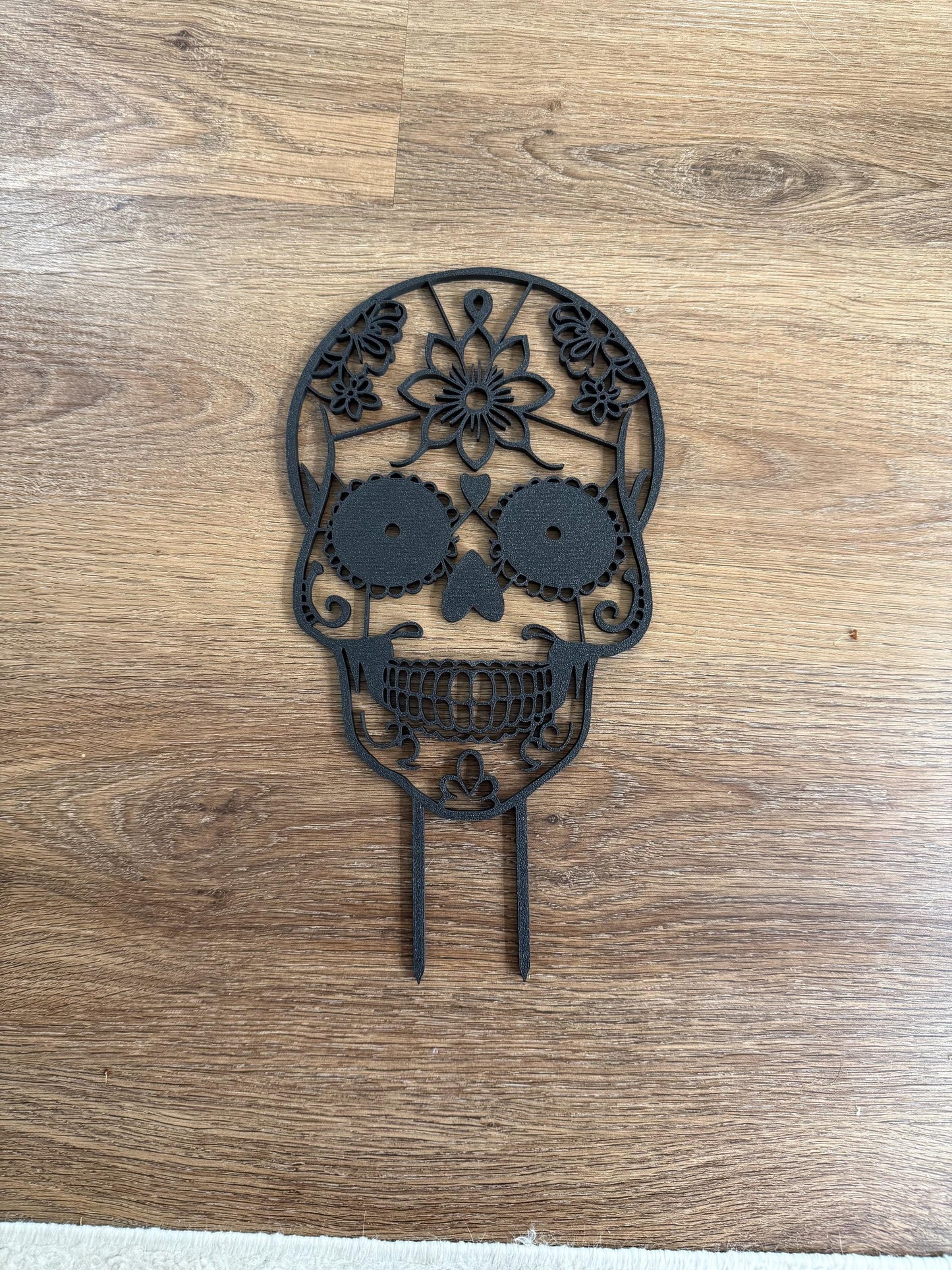 Sugar Skull Trellis | Bold and Unique Support for Your Climbing Plants!