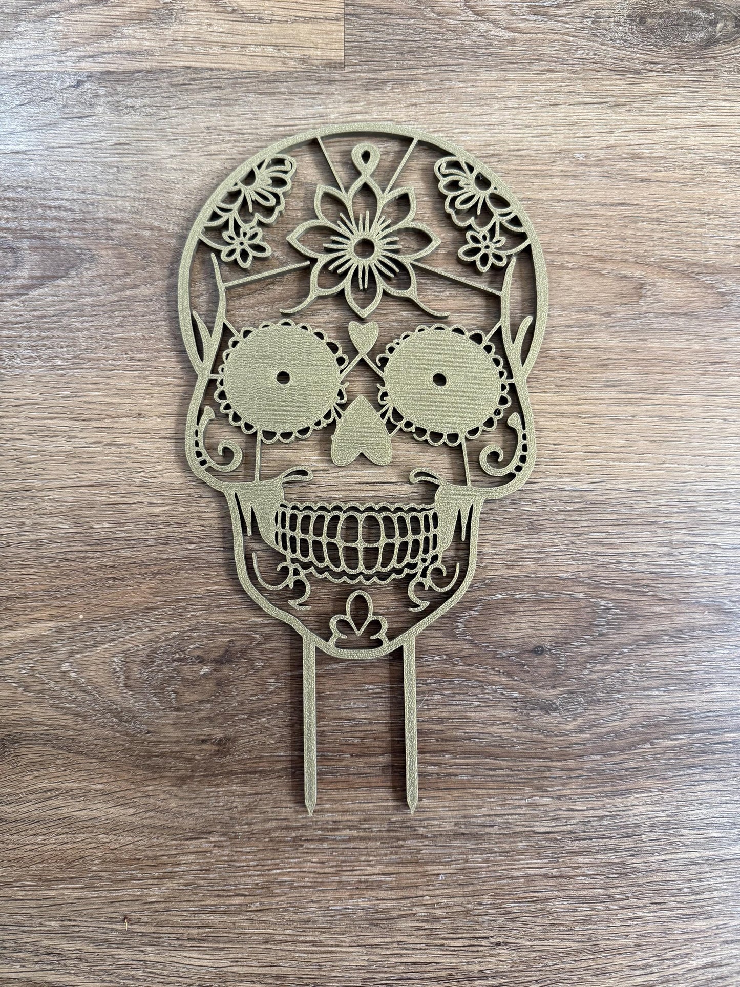 Sugar Skull Trellis | Bold and Unique Support for Your Climbing Plants!