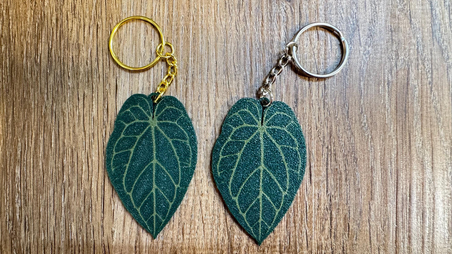 Plant Leaf Keychains