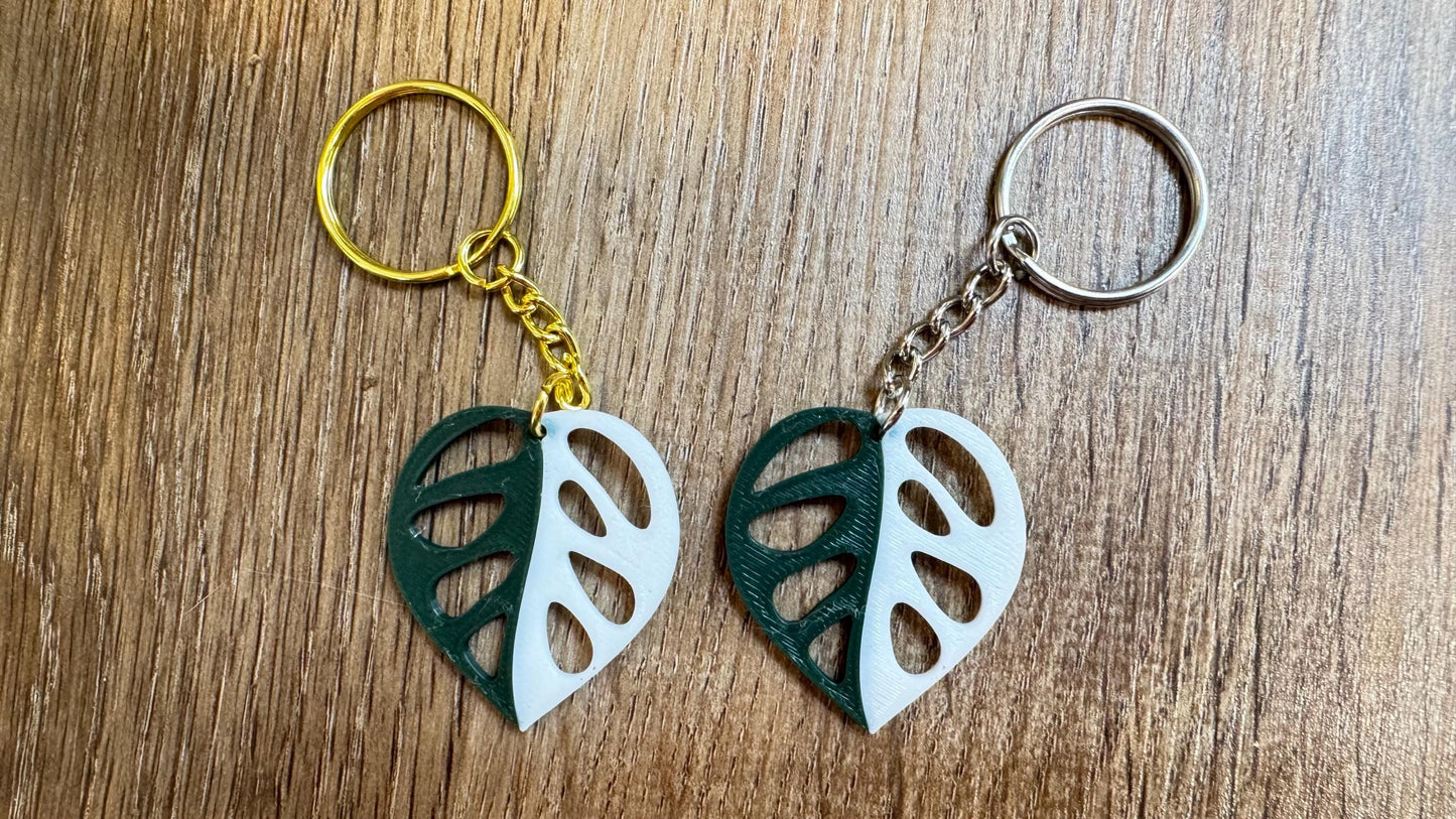 Plant Leaf Keychains